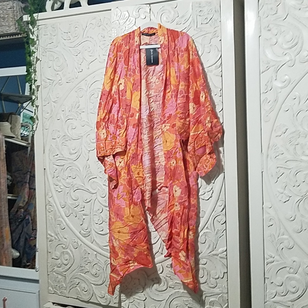 NWT Floral Kimono